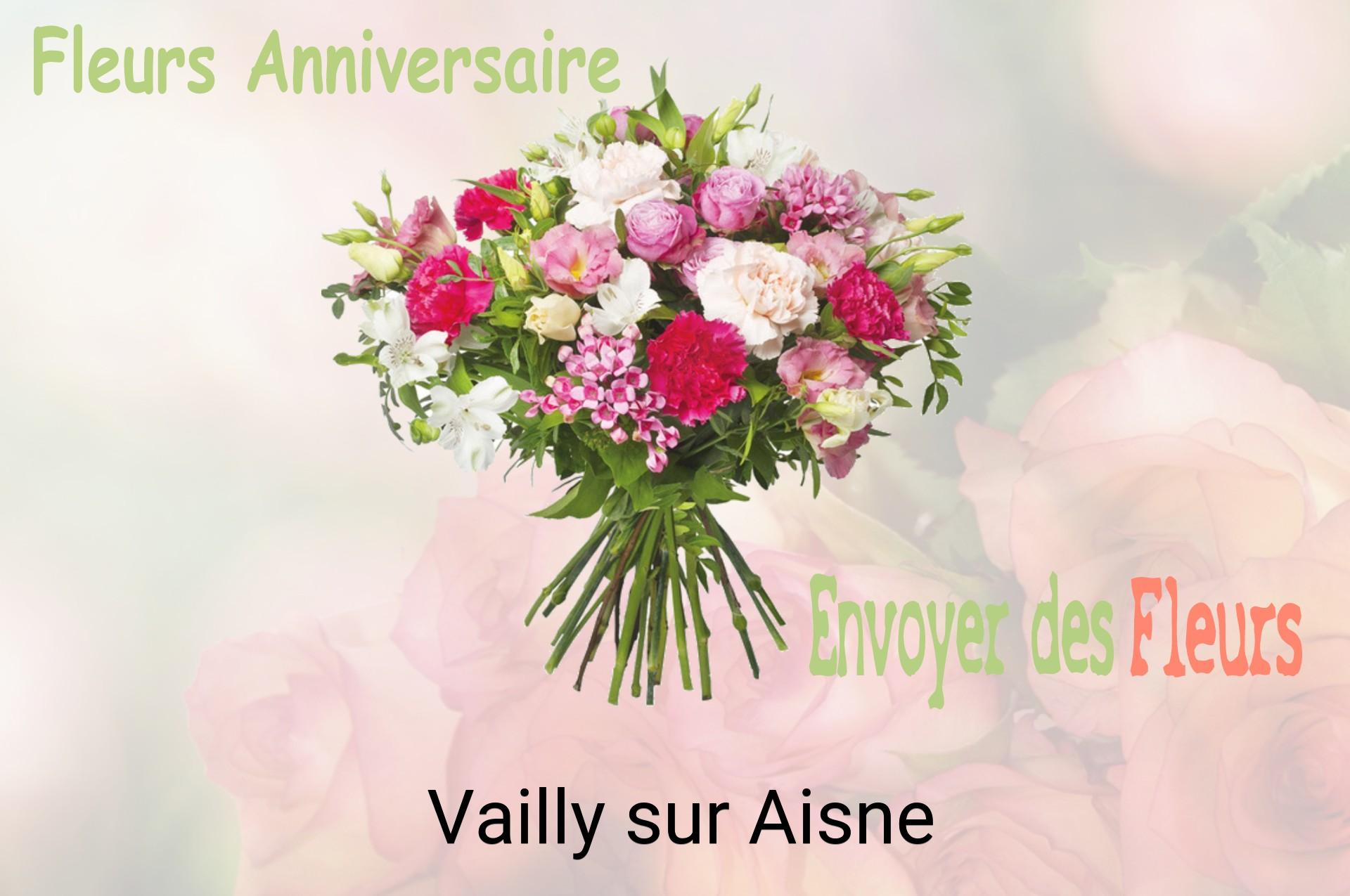 Bouquet de fleurs d’anniversaire livré à Vailly-sur-Aisne