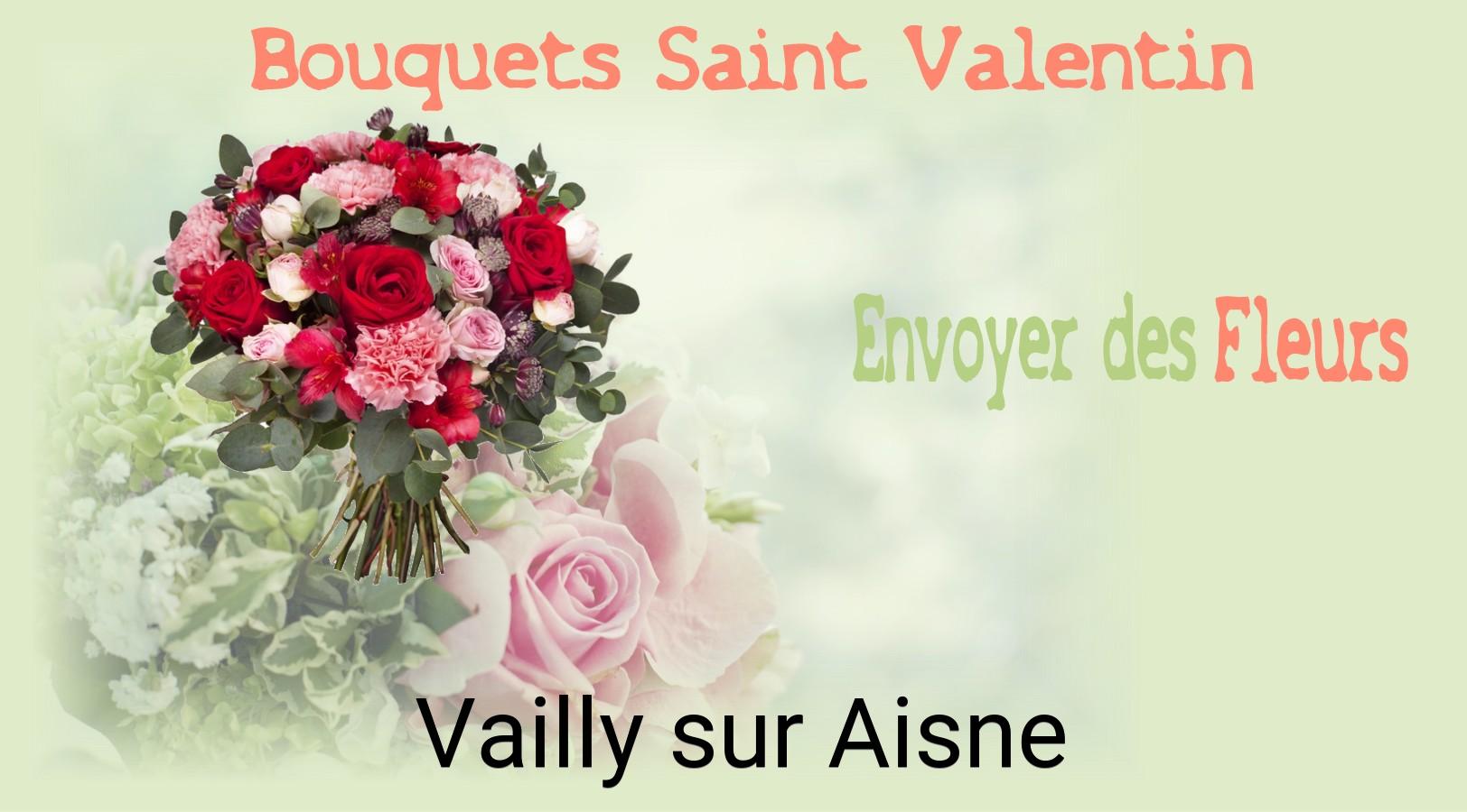 Roses de Saint-Valentin livrées à Vailly-sur-Aisne